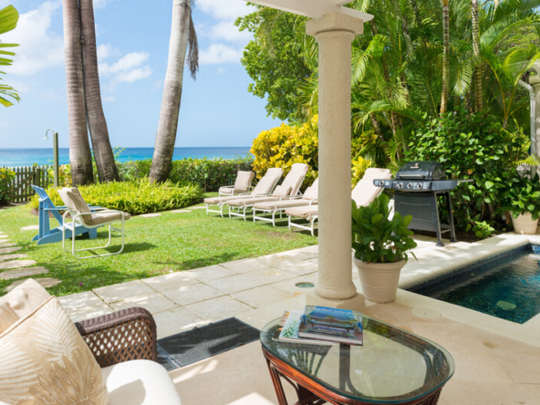 Discover Chanel No. 5: Luxury beachfront property for rent on Paynes Bay Beach, Barbados. Ideal for an unforgettable Caribbean getaway.