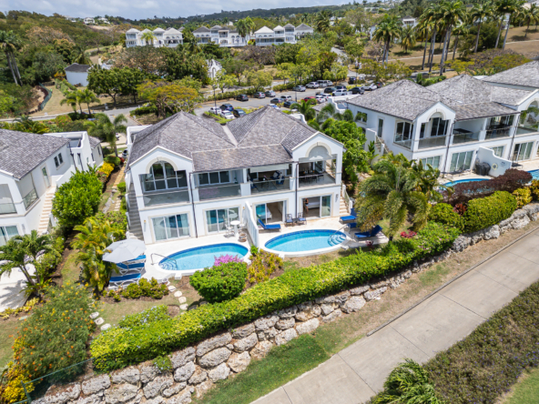 Experience elite golf course living with Sugar Cane Mews No. 5, a luxury Barbados property by One Caribbean Estates. #GolfCourseLuxury