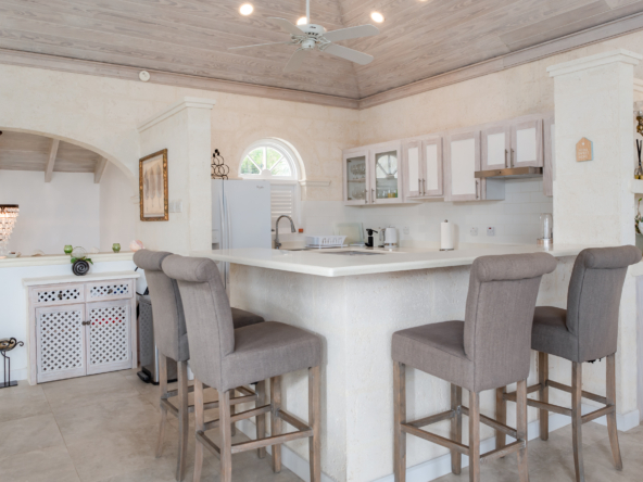 barbados golf resort villa Forest Hills 32 open kitchen