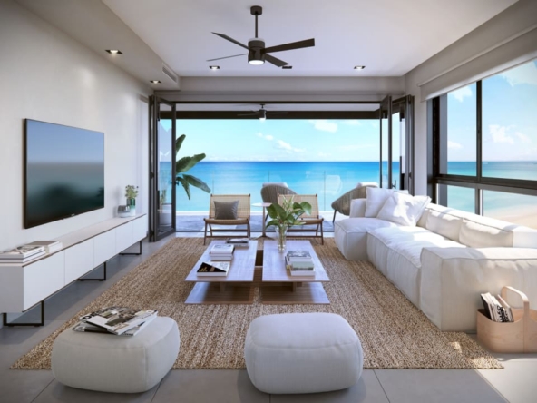 beachfront condos barbados allure 102 living space