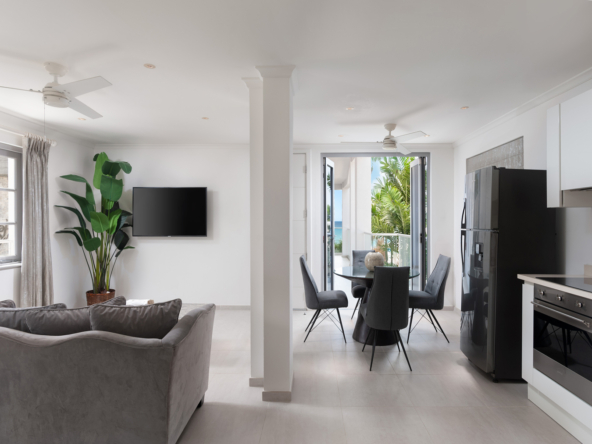Open-Concept Elegance - Spacious Living Area at The One