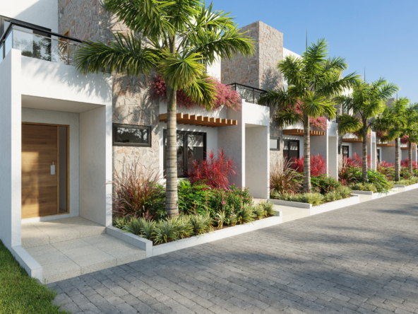 exceptional townhouses exterior look