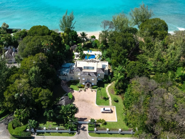luxury beachfront villa